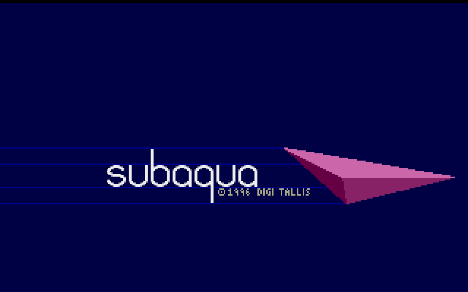 Subaqua atari screenshot